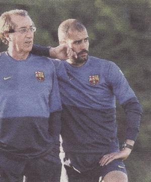 Paco Seirul-lo y Pep Guardiola - FC Barcelona 2011